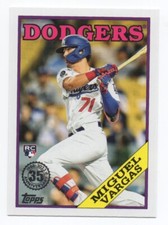 Miguel Vargas 2023 Topps Series 2 Rookie RC 1988 Design Insert #2T88-33