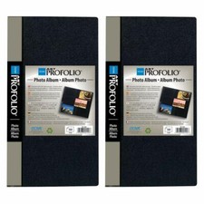 Itoya Art Portfolio Photo Album Holds 360 4 x 6 Photos Holds 3 Per Page - 2 PK