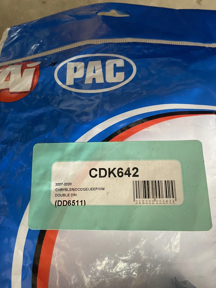 Kit de tablero doble Din 2009-2012 para Dodge Ram 1500 antena arnés de cables Foto 3 de 3