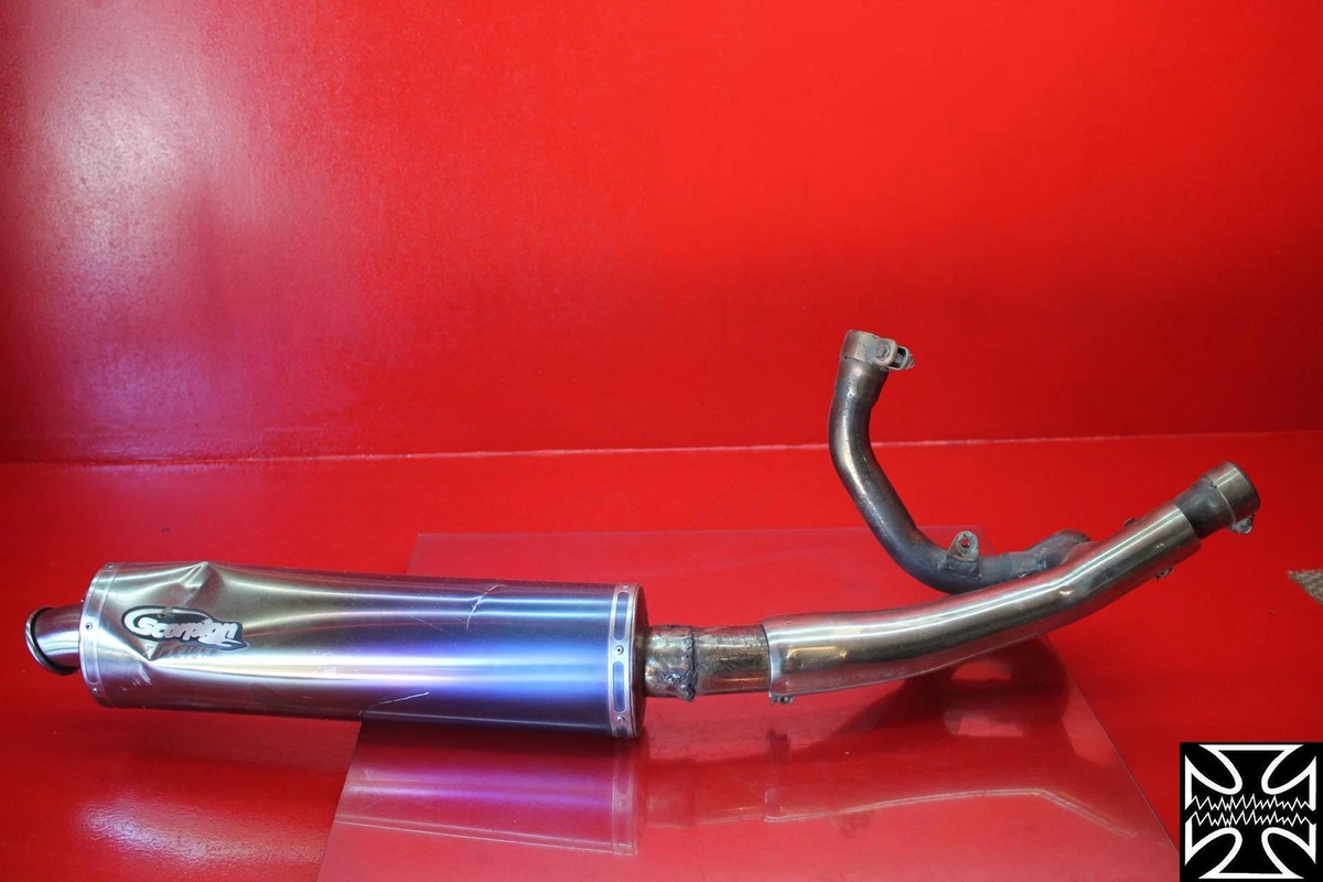 Hyosung gt650r exhaust deals