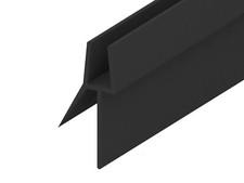 Black Shower Screen Seal Strip For 4-6mm Glass Up to 20mm Gap Bath Door 900mm