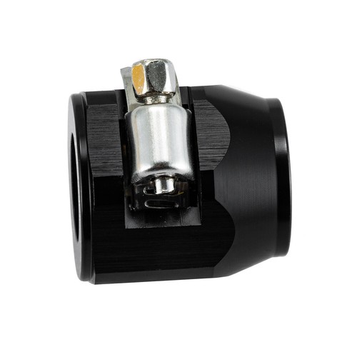 ALLOYWORKS 10AN Hex Hose Finisher Fitting W/ Worm Gear Clamp For 1/2" Hose - Bild 4 von 10