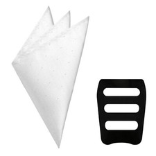 Pocket Squares for Men 8.66 Inches Polka Dots Mens Handkerchiefs with Pocket ...