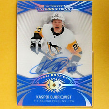 KASPER BJORKQVIST   2021-22  ROOKIE AUTO. Ultimate #UI-79  Pittsburgh Penguins