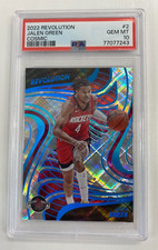 Jalen Green Cosmic /99 PSA 10 2022 Panini Revolution Basketball Rockets
