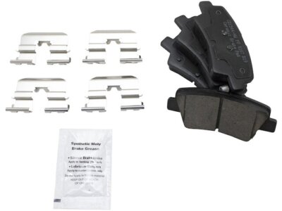 TRQ 12CM44D Rear Brake Pad Set Fits 2013-2014 Hyundai Elantra Coupe