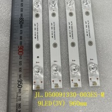 Kit LED strip 4 for HISENSE 50A6100 50R6040E 50R6E Sharp LC-50Q620U LC-50Q7030U