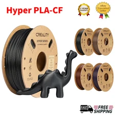 Creality Hyper PLA Carbon Fibre 3D Printing Filament 1kg Print Speed 300mm/s up