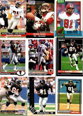 Michael Haynes Collection 115 Cards, 46 Different Cards High Beckett Value $34