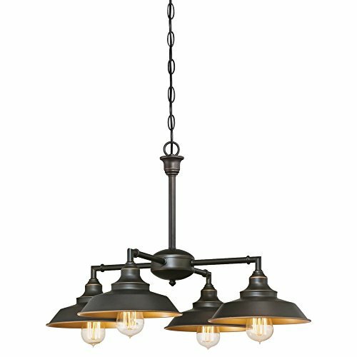 Hill Four-light Chandelier/semi-flush Ceiling Fixture