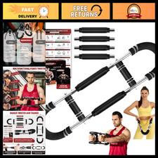Adjustable Arm Trainer 30-120 lbs - Twister Chest Workout Equipment for Strength