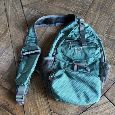 WATERFLY Crossbody Sling Bag Backpack Travel/Camping/Hiking New F