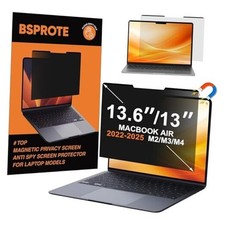 Magnetic Privacy Screen for MacBook Air 13.6  13 Inch 2022-2026, M2, M3, M4,
