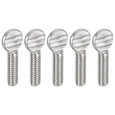 20pcs 1/4-20 x 3/4" Thumb Screws 304 Stainless Steel Fully Thread Screw