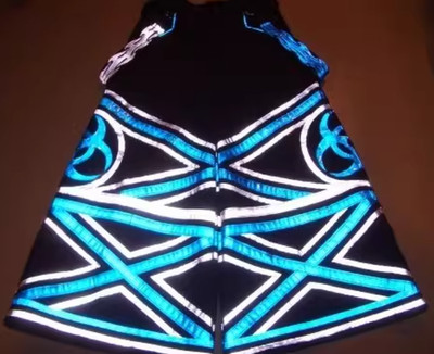 Phat Pants Rave Gear Reflective Dance Hardstyle Reflector Trousers Customized