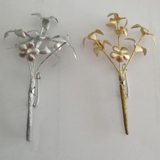 Goldene Silberne Hochzeit Anstecknadel Myrte Kommunion Konfirmation zur Wahl