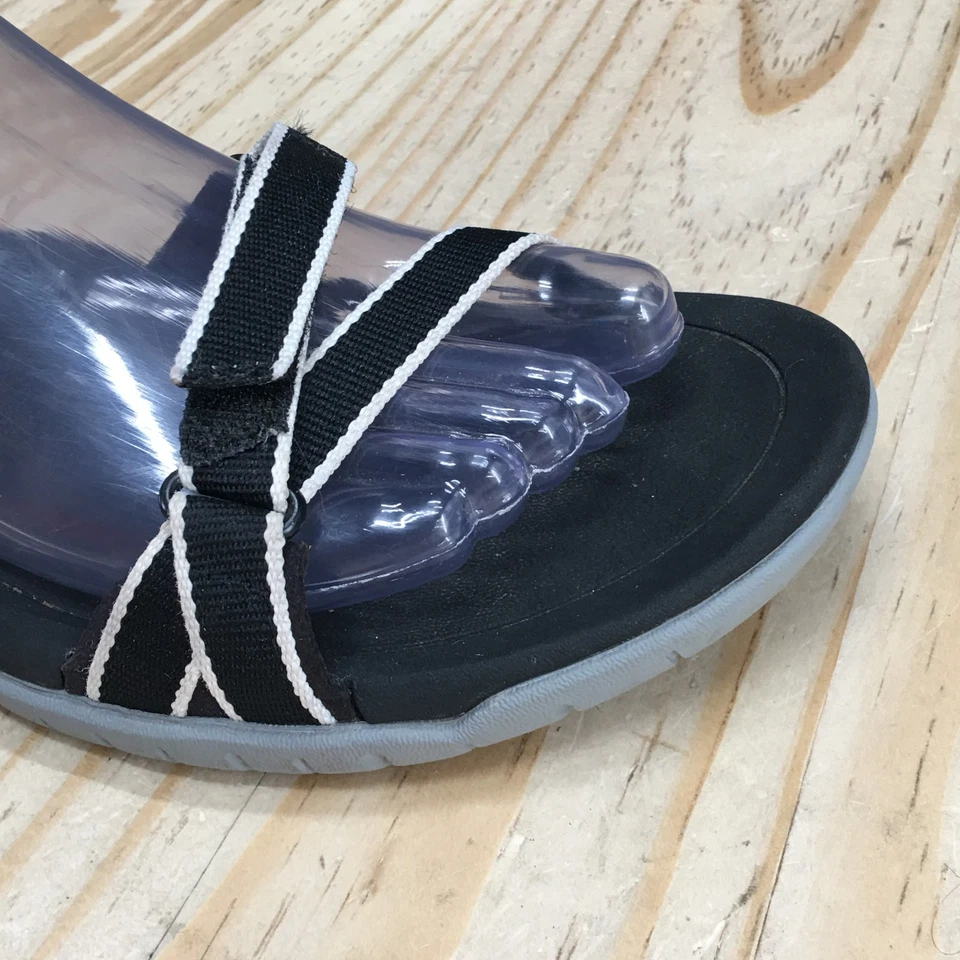 Sandalias Teva para mujer 7 Verra ajustables con tiras 1006263 negras blancas Foto 4 de 4