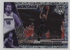 2021-22 Panini Mosaic Montage Fast Break Silver Prizm Domantas Sabonis #9 0wc9