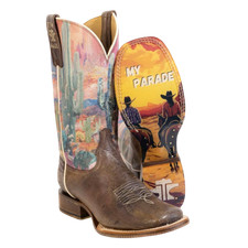 Tin Haul Ladies Dont Rain On My Parade Graphic Western Boot 14-021-0007-1573