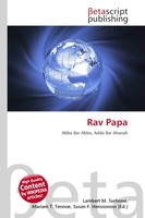 Lambert M. Surhone (U. A.) | Rav Papa | Taschenbuch | Englisch (2026)