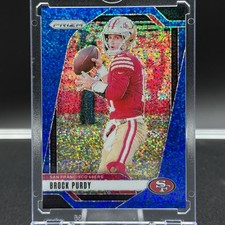 2024 PANINI PRIZM - #249 BROCK PURDY BLUE SPARKLE PRIZM 56/99