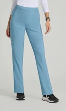 GREYS ANANTOMY EVOLVE STRETCH SCRUB PANTS IN OCEAN MIST ALL SIZES #GSSP651, NWT