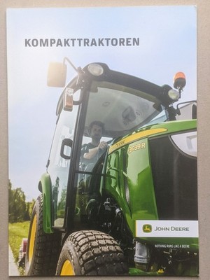 JOHN DEERE Serie Kompakt Traktoren Prospekt 09/2020 Bulldog Schlepper