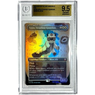 avatar the last airbender pokemon cards Appa, Steadfast Guardian (Borderless) Avatar: The Last Airbender Foil for  sale online