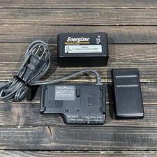 Sony Handycam Camcorder AC Power Adapter Battery Charger AC-V25A  Batteries
