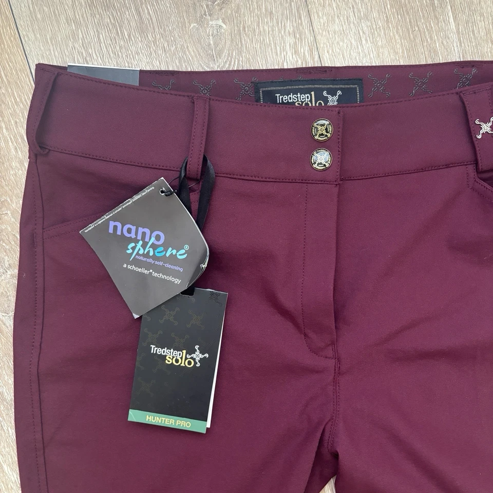 Pantalones Tredstep Solo Hunter Pro Carmine 34R Parche Rodilla NanoSphere Nuevos con Etiquetas Foto 2 de 4