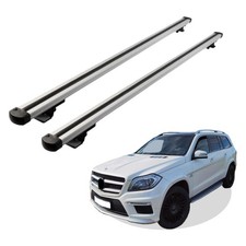 Dachtr&auml;ger passend f&uuml;r MERCEDES GL ab Baujahr 2013 V1 in silber