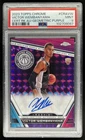 2023-24 Topps Chrome Victor Wembanyama Rookie Auto Purple Geometric CRA-VW PSA 9