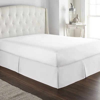 US Sizes Bed Skirt Only 1000-1200 Thread Count Egyptian Cotton Solid Colors