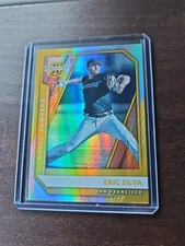 2021 Panini Elite Extra Edition - Eric Silva #40 Prime Numbers Gold 08/24