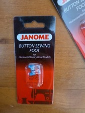 Janome Button Sewing Foot for Horizontal Rotary Hook Models 200136002 - Sealed