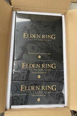 Elden Ring: The Board Game Kickstarter; Grafted King, Limgrave Depths, Peninsula