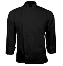 ChefsCloset Men's Long Sleeve William Fitted Cut Chef Coat