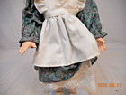 Porcelain Geppeddo Doll Red Hair and Green Eyes, 14-inches — photo 3