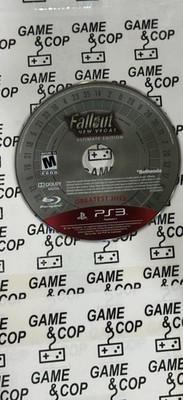 Fallout: New Vegas - Ultimate Edition Greatest Hits (PS3, 2012) Disc Only