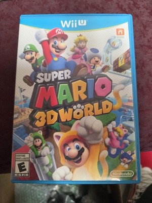 Super Mario 3D World (Nintendo Wii U, 2013) Complete