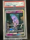 2017 Pokemon Sun and Moon Mewtwo GX Shining Legends Secret PSA 9