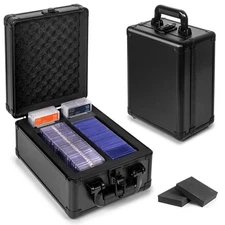 Graded Card Storage Box, Top Loaders Storage Case, Sports Trading Card Box, C...