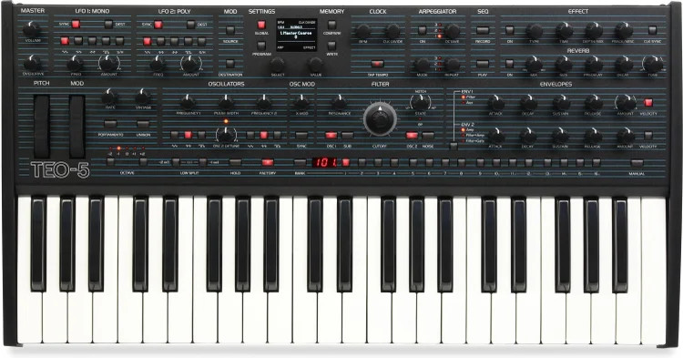 Oberheim TEO-5 Compact Polyphonic Analog Synthesizer 257390₽