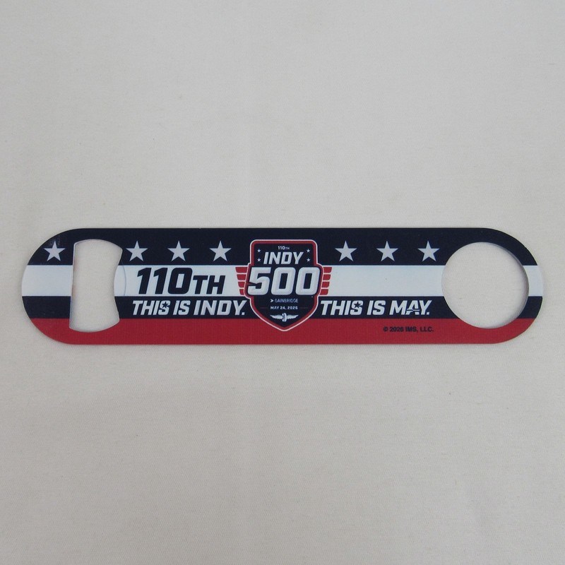 2026 Indy 500 Bottle Opener 110TH Running Event Logo Souvenir