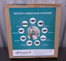 Proactive Medical Protekt Gel Wheelchair Cushion – 18" x 18" x 3"