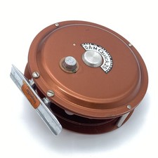 RARE ORANGE DAM QUICK 25 MULINELLO VINTAGE 60-70s GERMANY METAL FISHING