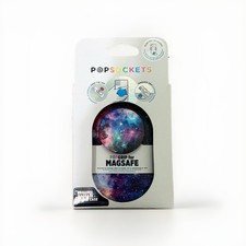 PopSockets PopGrip for MagSafe - Blue Nebula Galaxy 