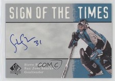 2000-01 SP Authentic Sign of the Times Steve Shields #SS Auto 0c3