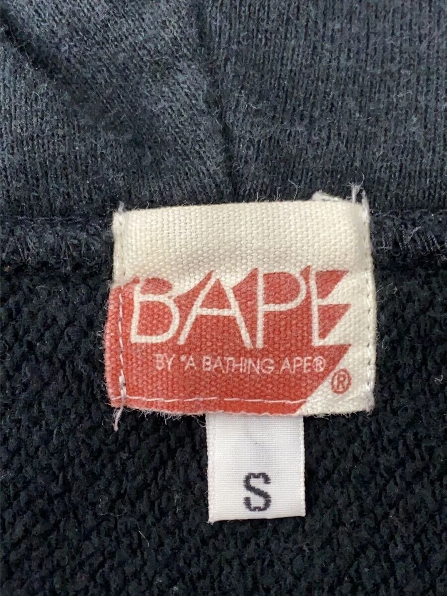 A BATHING APE (BAPE) Felpa con cappuccio e zip BAPE A BATHING APE S cotone nero DC Comics #ED AZA