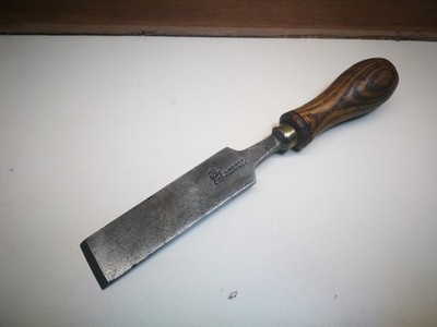 Antiker Vintage 1 1/4'' Zoll festerer Stechbeitel - I Sorby